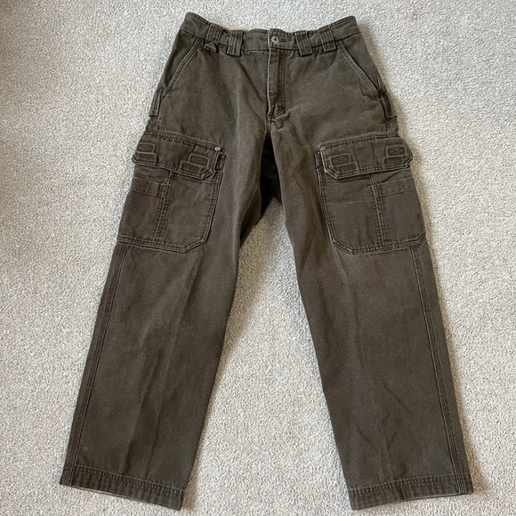 Duluth Trading Co. Men's Heavy Canvas Cargo Work Pants 32x30 - Picture 1 of 3
